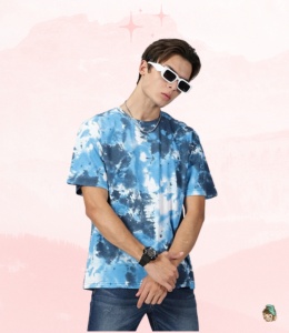 Tie-dye Hip Hop T-shirt5