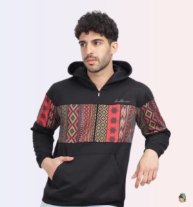 Half-zip Hip Hop Hoodies For Men3